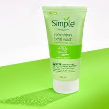 SIMPLE Refreshing Facial Wash