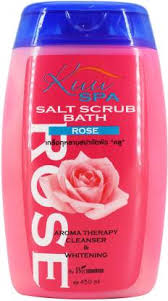 [450ml] KUU Spa Salt Scrub Bath Rose