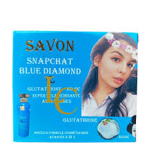 [200g] LC SNAPCHAT Blue Diamond Soap