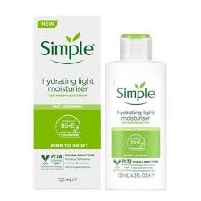 [125ml] SIMPLE HYDRATING LIGHT MOISTURISER