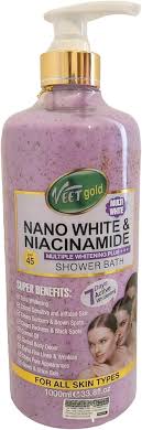 [1000ml] VEET GOLD Nano White & Niacinamide Shower Bath