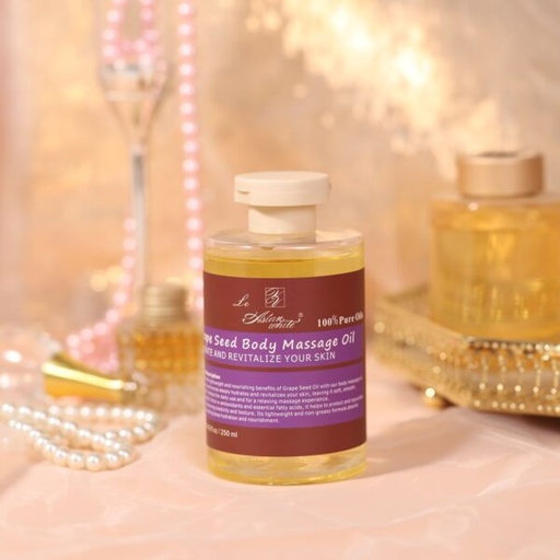 LE ASIAN WHITE GRAPE SEED BODY MASSAGE OIL