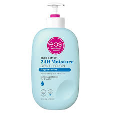 [473ml] EOS Shea Butter 24H Moisture Fragrance-Free Body Lotion
